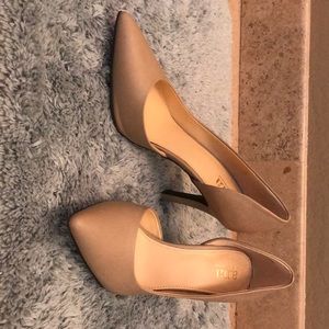 Used once, pair of Ana heels 8.5, 4” heels